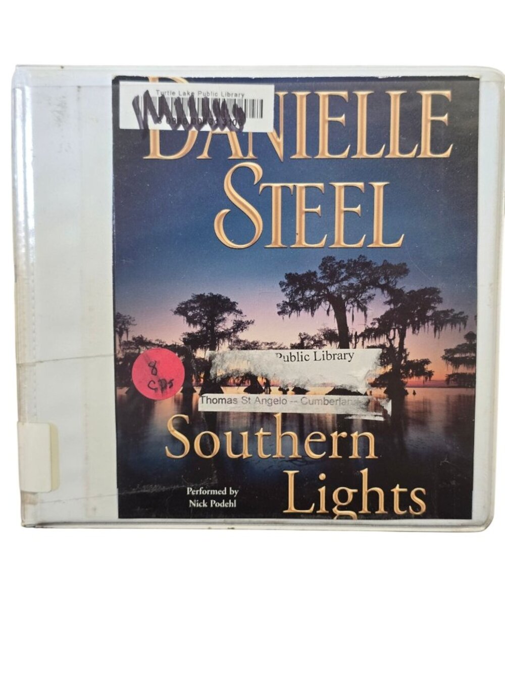 Danielle Steel "Southern Lights" Audiobook Set 8 Unabridged CDs By Nick Podehl